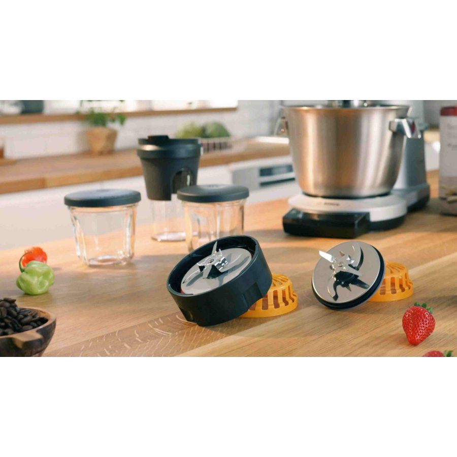Bosch Serie 6 TastyMoments S�t inkl. 4 stk Tilbeh�r, Sort