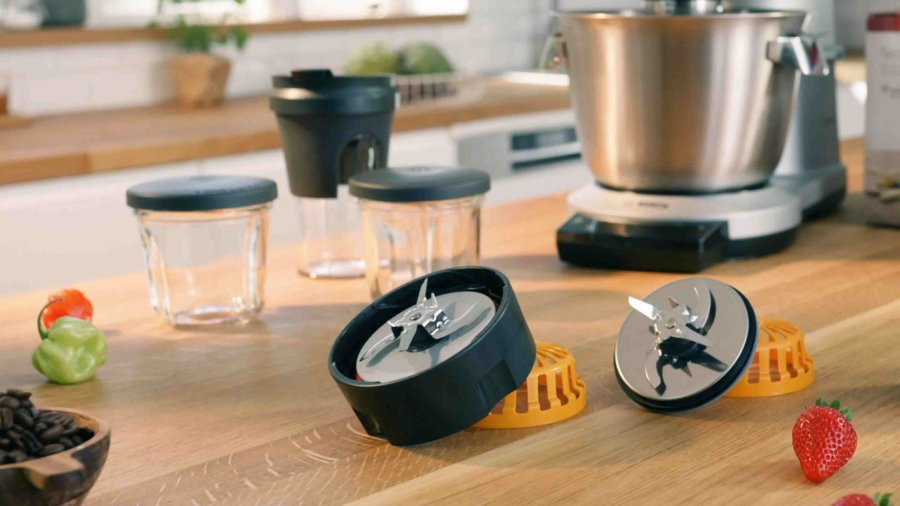 Bosch Serie 6 TastyMoments S�t inkl. 4 stk Tilbeh�r, Sort