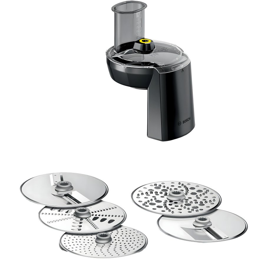 Bosch Serie 6 VeggieLove S�t inkl. 5 stk Tilbeh�r, Rustfri st�l