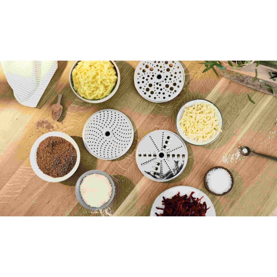 Bosch Serie 6 VeggieLove S�t inkl. 5 stk Tilbeh�r, Rustfri st�l