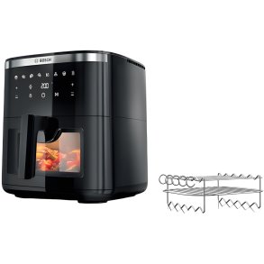 Bosch Serie 6 Air Fryer m. Rist 7,2 L, Sort