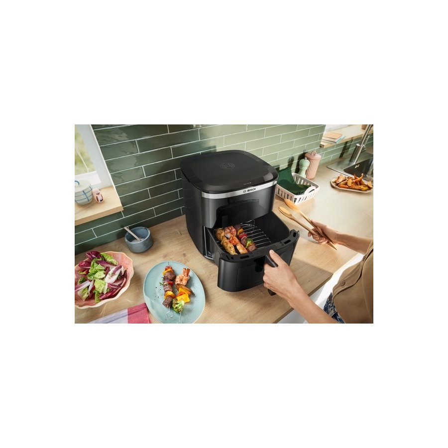 Bosch Serie 6 Air Fryer m. Rist 7,2 L, Sort