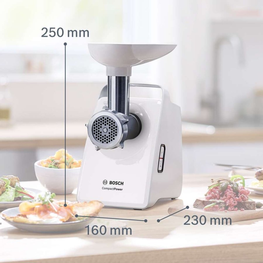 Bosch CompactPower 5 Kdhakker, Hvid