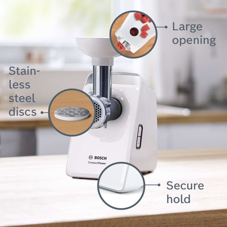 Bosch CompactPower 5 Kdhakker, Hvid