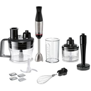 Bosch Serie 6 ErgoMaster Stavblender 1000W inkl. 9 stk. Tilbehr, Rustfrit Stl