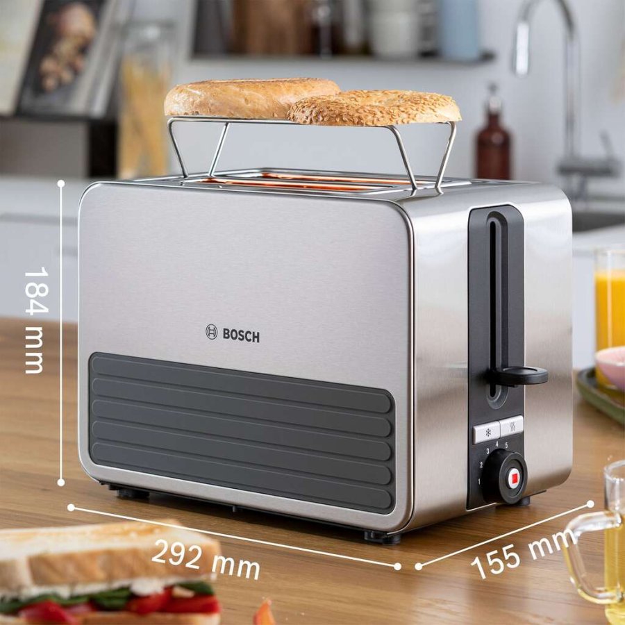 Bosch Toaster f. 2 Scheiben, Grau