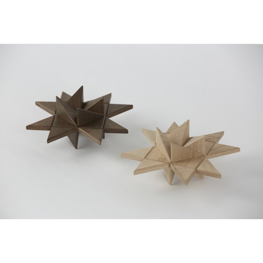 Boyhood Frbel Star fr den Tisch 18,6 cm, Eiche rauchgebeizt