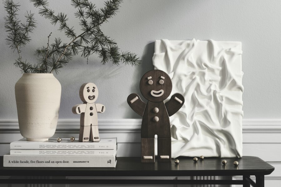 Boyhood Gingerbread Man H30 cm, Eiche rauchgebeizt