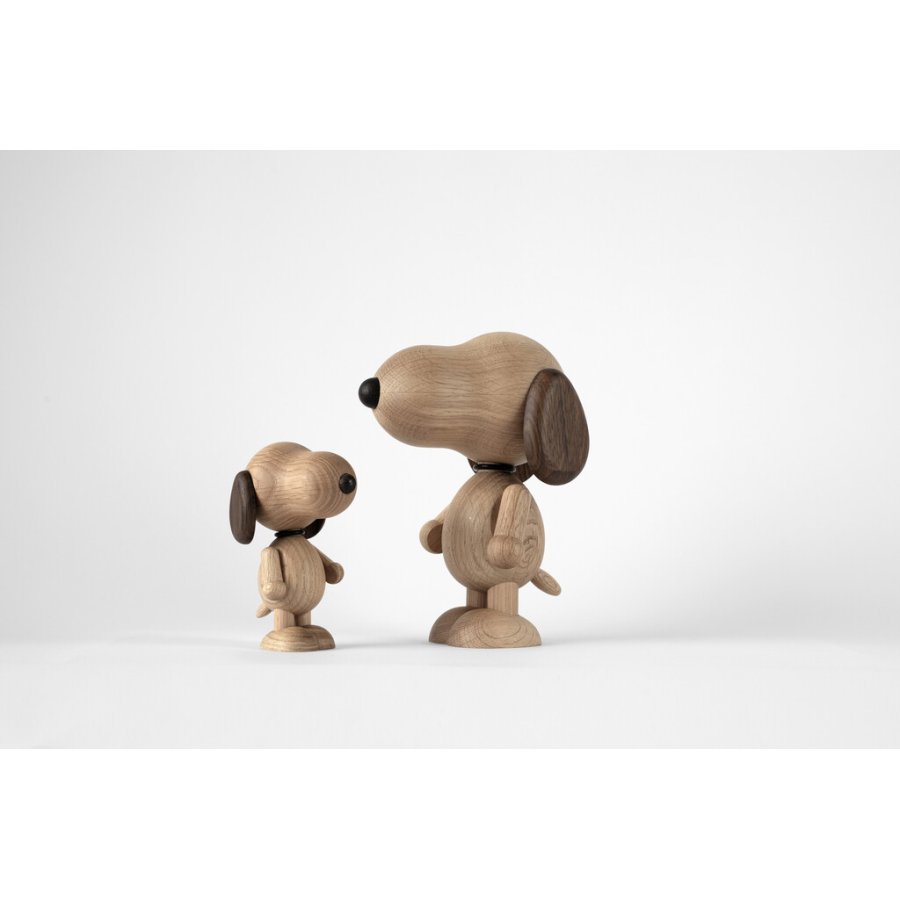 Boyhood Peanut x Snoopy H22 cm, Eiche rauchgebeizt