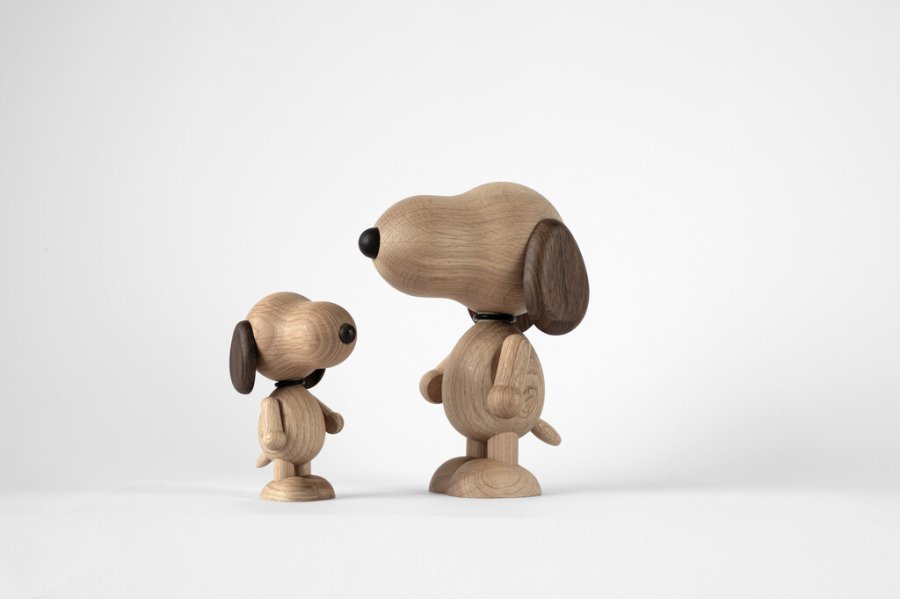 Boyhood Peanut x Snoopy H22 cm, Eiche rauchgebeizt