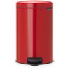 Brabantia NewIcon Pedalspand 20 L, Passion Red