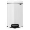 Brabantia NewIcon Pedalspand 12 L, Hvid