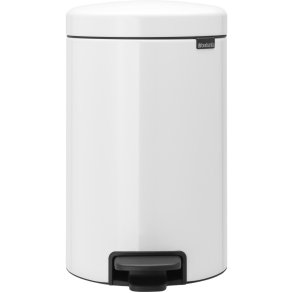 Brabantia NewIcon Pedalspand 12 L, Hvid