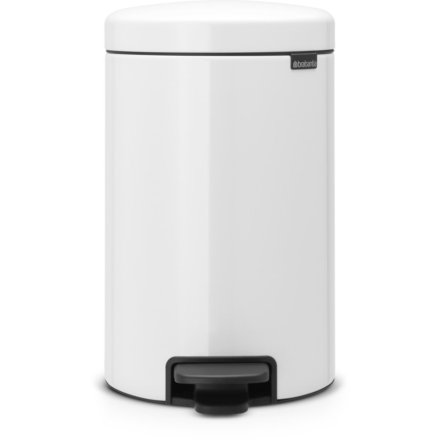 Brabantia NewIcon Pedalspand 12 L, Hvid