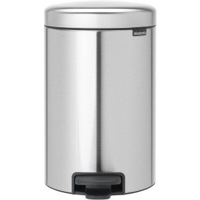 Brabantia NewIcon Pedalspand Fingerprint Proof 12 L, Mat Stl