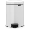 Brabantia NewIcon Pedalspand 5 L, Hvid