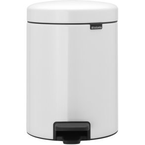 Brabantia NewIcon Pedalspand 5 L, Hvid
