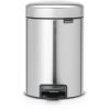 Brabantia NewIcon Pedalspand Fingerprint Proof 3 L, Mat Stl