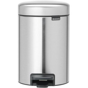 Brabantia NewIcon Pedalspand Fingerprint Proof 3 L, Mat Stl