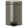 Brabantia NewIcon Pedalspand 5 L, Platinum