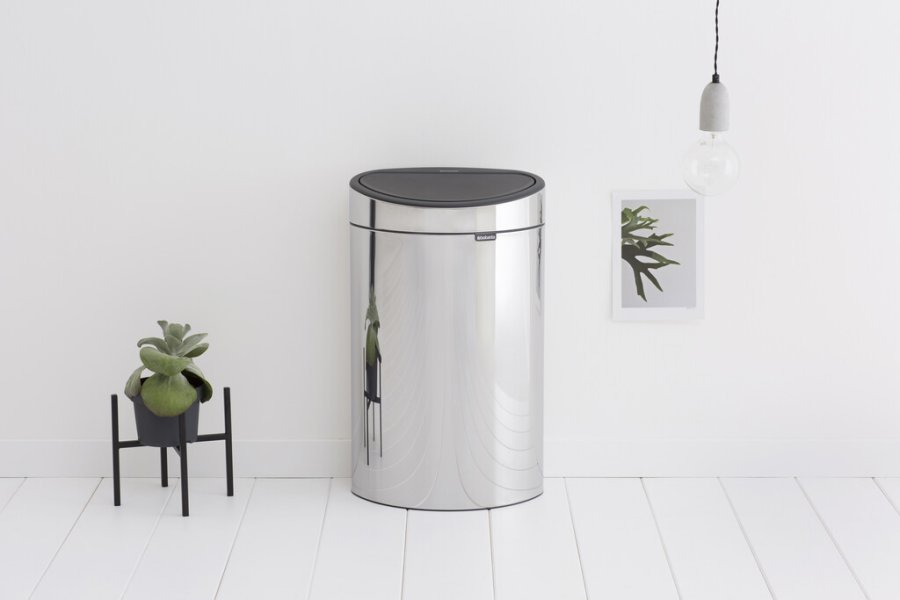 Brabantia Touch Affaldsspand 40 L, Brilliant Steel