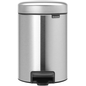 Brabantia NewIcon Pedalspand 3 L, Mat Stl
