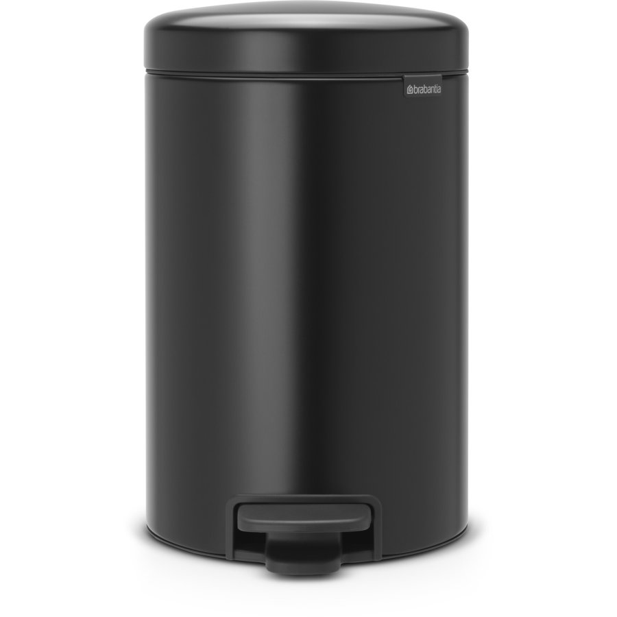 Brabantia NewIcon Pedalspand 12 L, Mat Sort