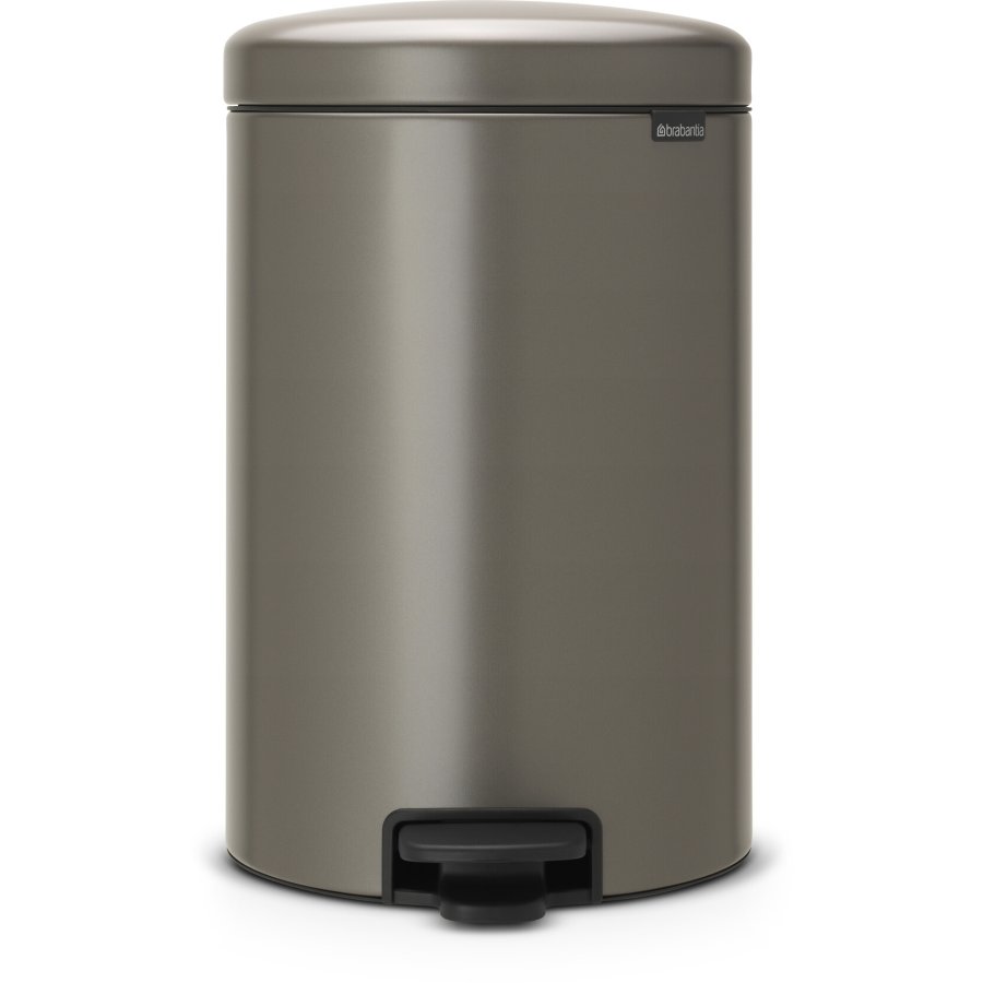 Brabantia NewIcon Pedalspand 20 L, Platinum