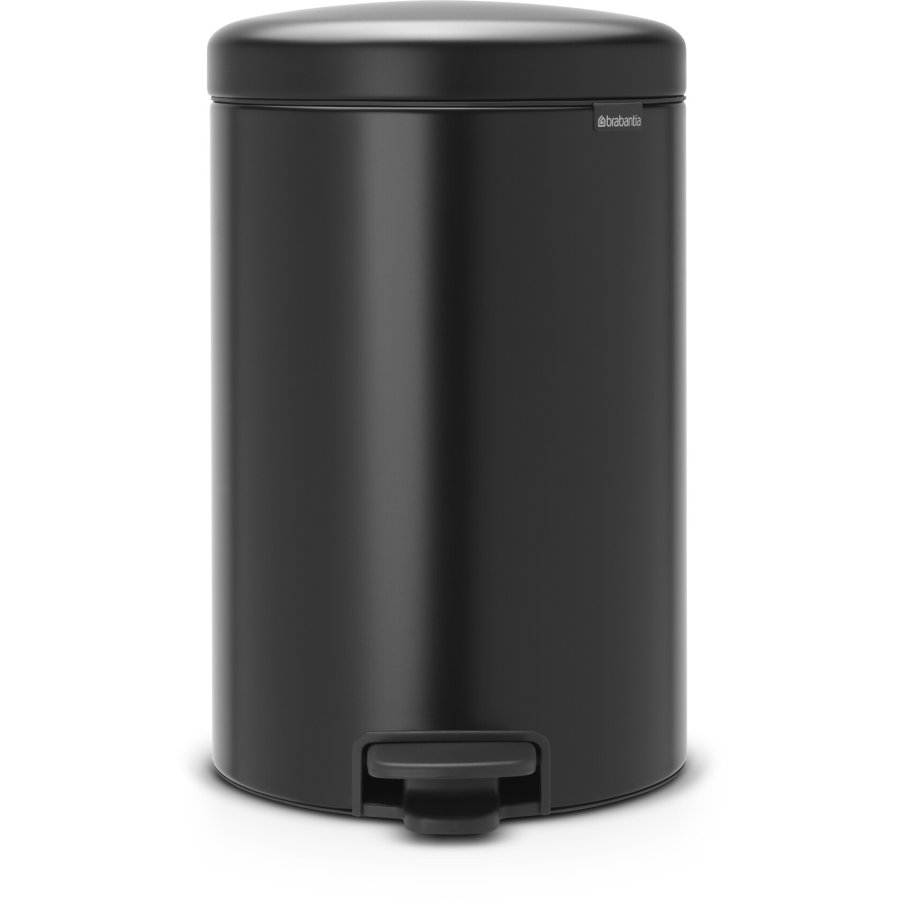 Brabantia NewIcon Pedalspand 20 L, Mat Sort