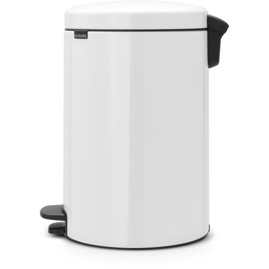 Brabantia NewIcon Pedalspand m. Metal Inderspand 20 L, Hvid