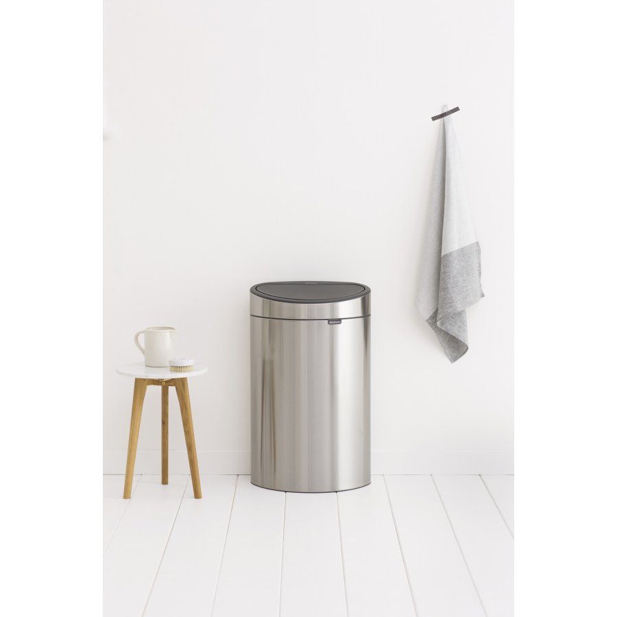 Brabantia Touch Affaldsspand 40 L, Mat Stl