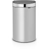 Brabantia Touch Affaldsspand m. Fingerprint Proof Lg 40 L, Metallic Grey