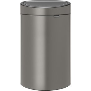 Brabantia Touch Affaldsspand 40 L, Platinum