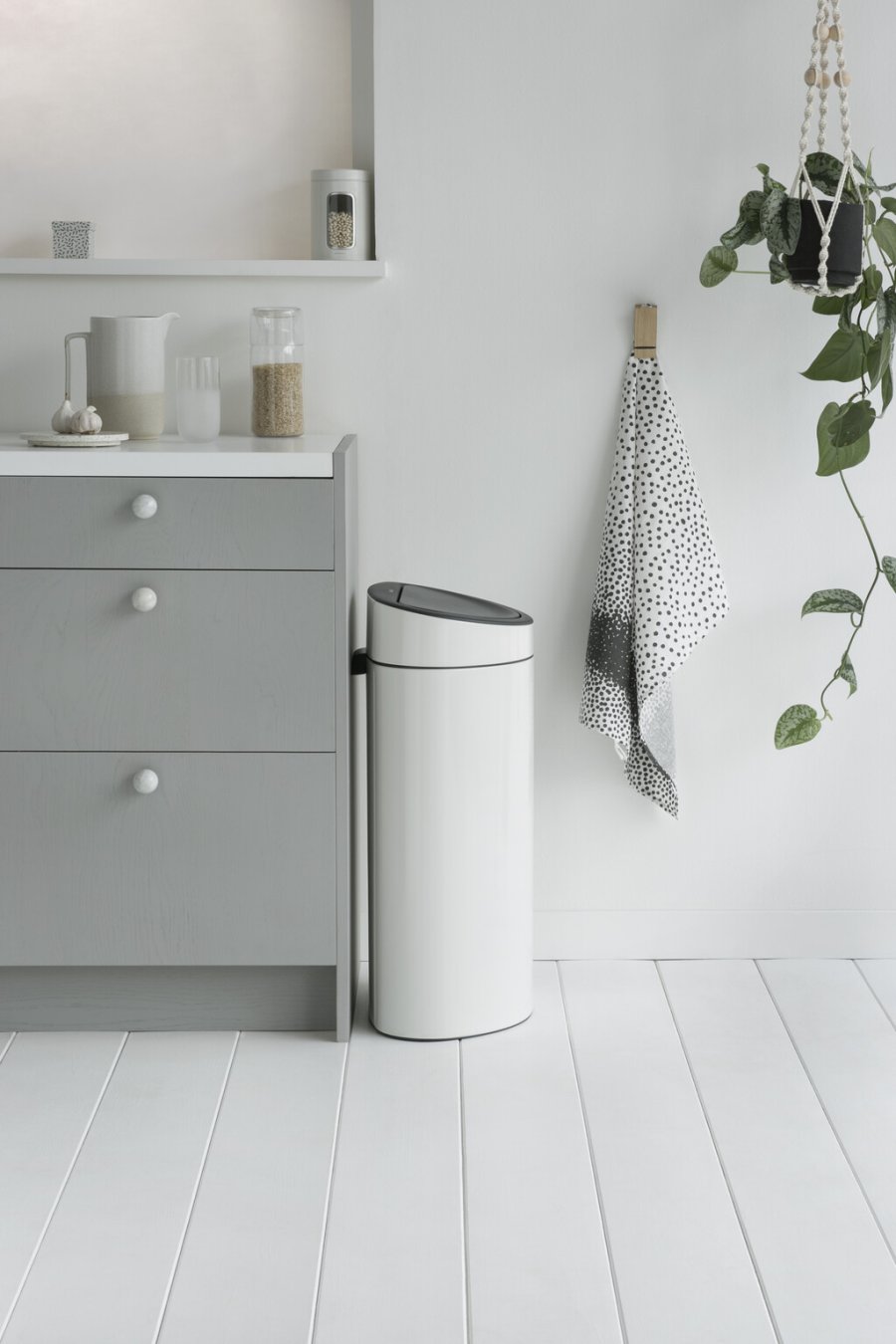 Brabantia Touch Affaldsspand 40 L, Hvid