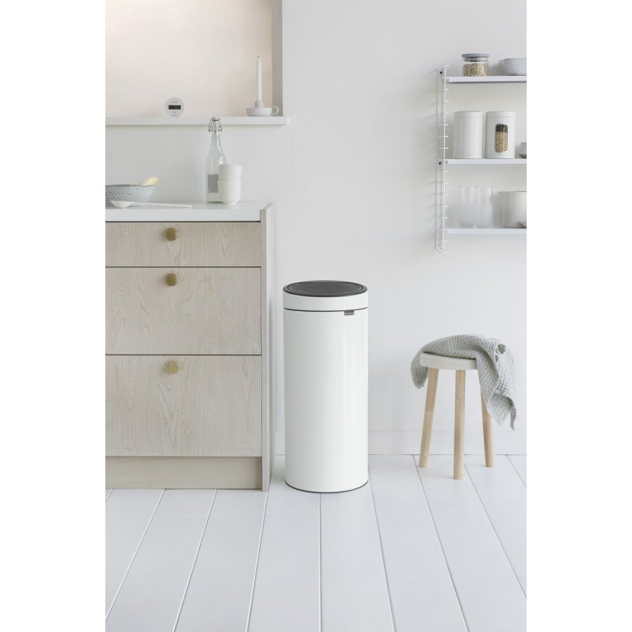 Brabantia Touch Affaldsspand 30 L, Hvid