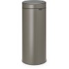 Brabantia Touch Affaldsspand 30 L, Platinum