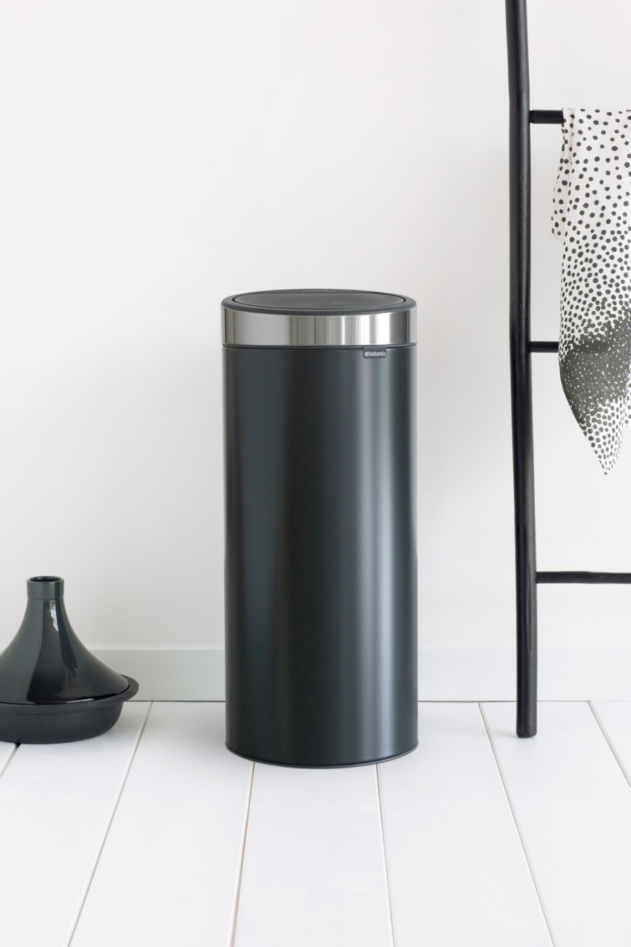 Brabantia Touch Affaldsspand m. Fingerprint Proof Lg 30 L, Mat Sort