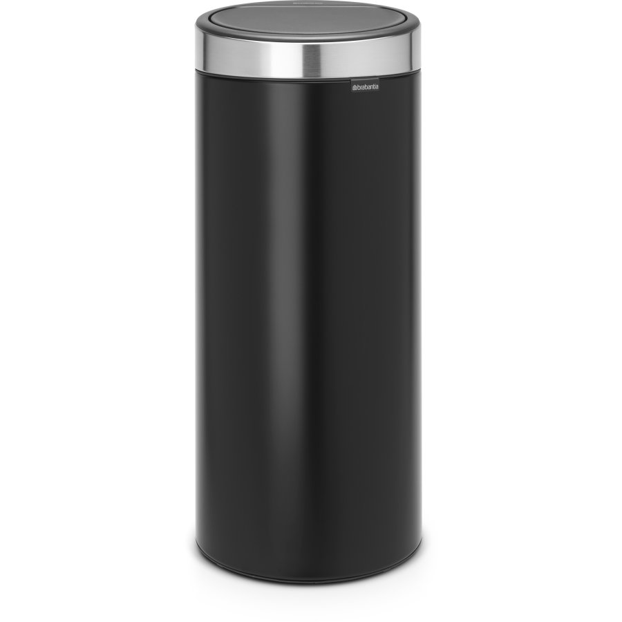 Brabantia Touch Affaldsspand m. Fingerprint Proof Lg 30 L, Mat Sort