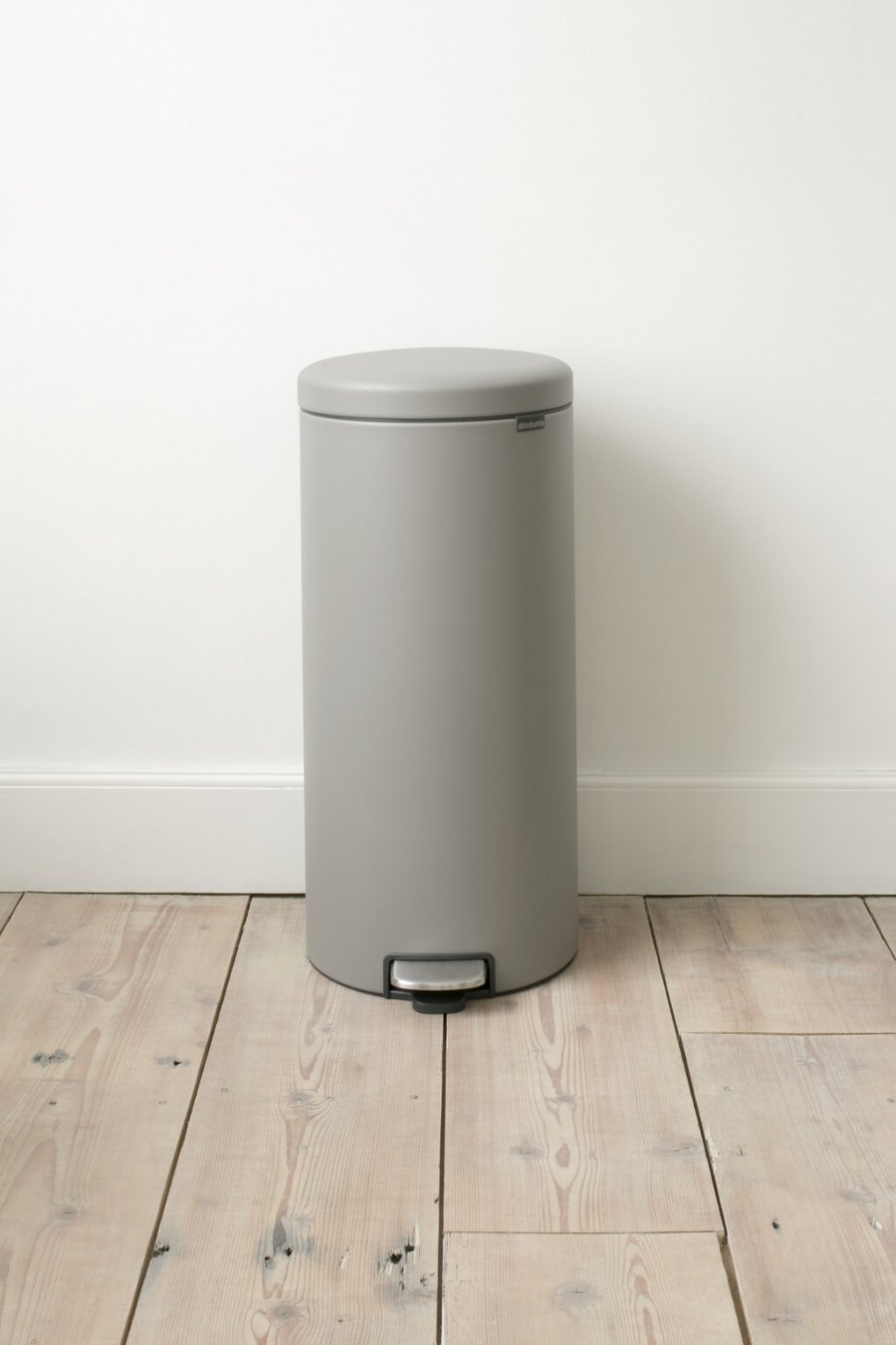 Brabantia NewIcon Pedalspand 30 L, Mineral Concrete Grey