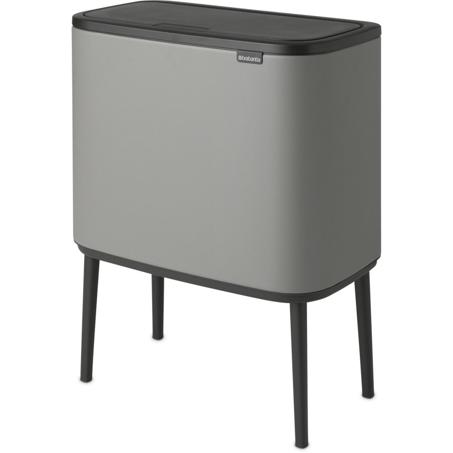 Brabantia Bo Touch Affaldsspand 11+23 L, Mineral Concrete Grey