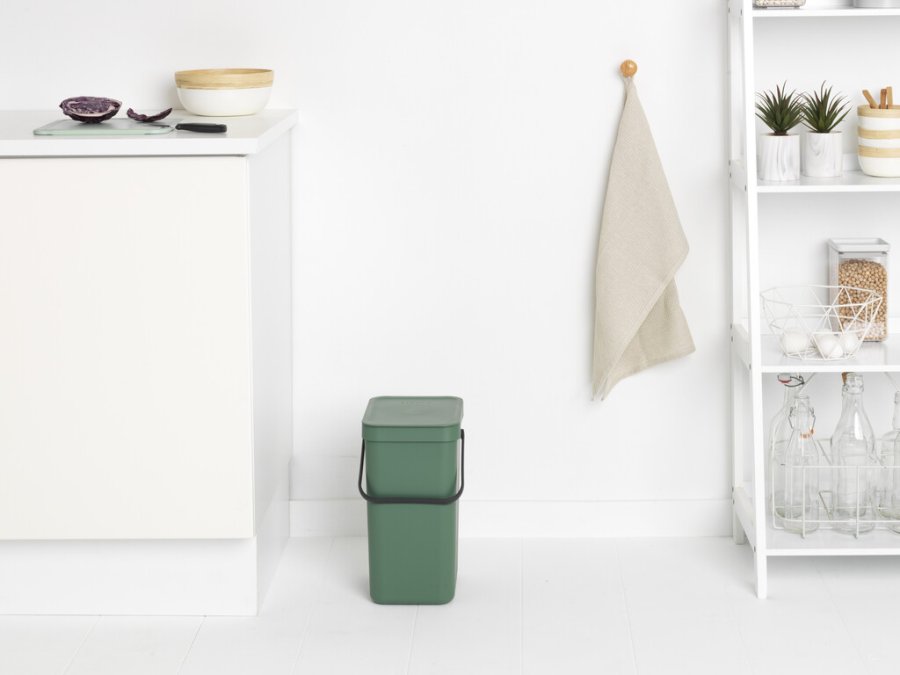 Brabantia Sort & Go Affaldsspand m. Lg 12 L, Fir Green