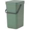 Brabantia Sort & Go Affaldsspand m. Lg 12 L, Fir Green