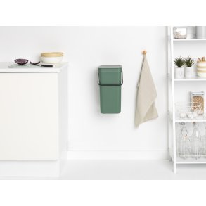 Brabantia Sort & Go Affaldsspand m. Låg 16 L, Fir Green