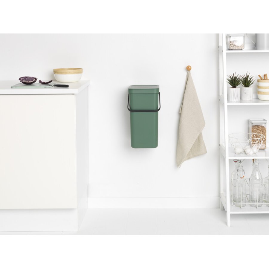 Brabantia Sort & Go Affaldsspand m. Lg 16 L, Fir Green