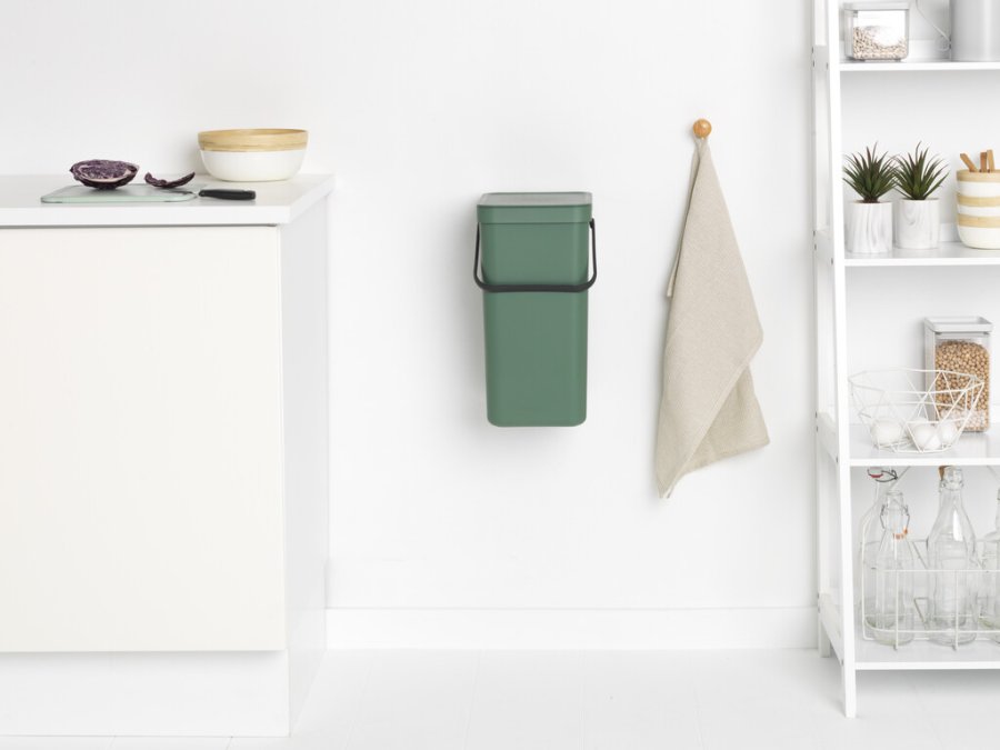 Brabantia Sort & Go Affaldsspand m. Lg 16 L, Fir Green