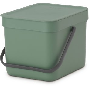 Brabantia Sort & Go Affaldsspand m. Låg 6 L, Fir Green
