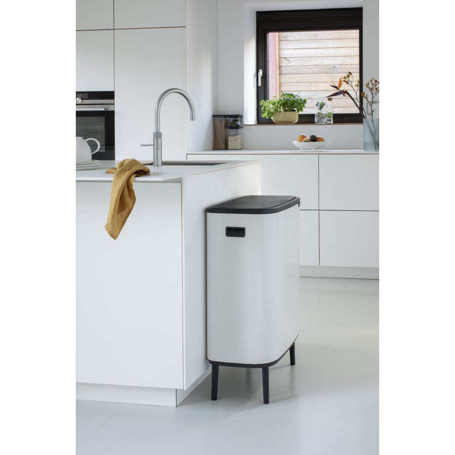 Brabantia Bo Touch Affaldsspand 60 L, Hvid