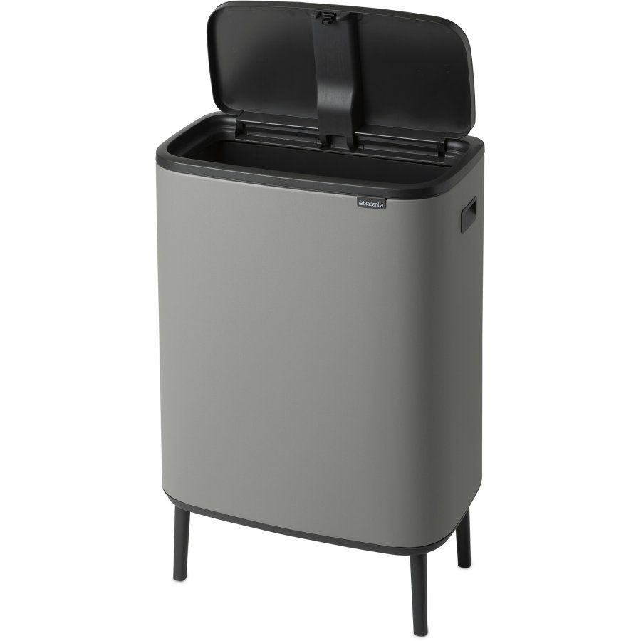 Brabantia Bo Touch Affaldsspand 60 L, Mineral Concrete Grey