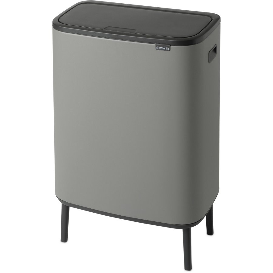 Brabantia Bo Touch Affaldsspand 60 L, Mineral Concrete Grey