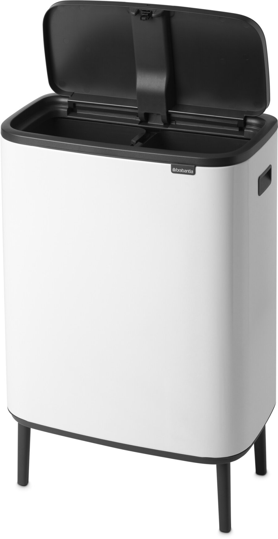 Brabantia Bo Touch Affaldsspand 2x30 L, Hvid